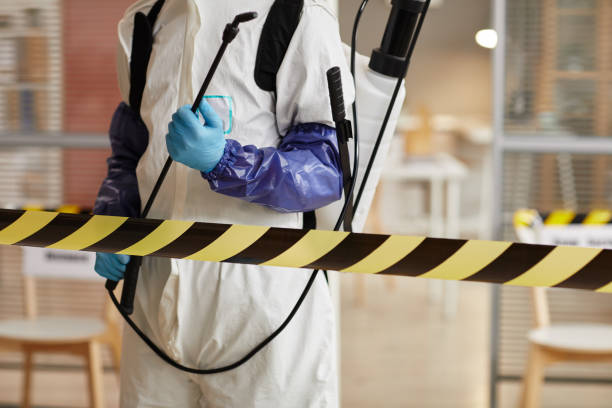 Professional Blood Cleanup technician working in Ocean Grove, MA
